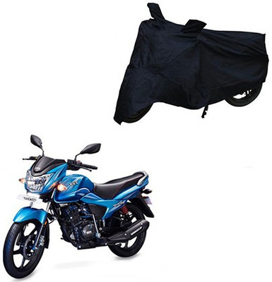 RPSENTTERPR Waterproof Two Wheeler Cover for TVS(Victor New, Black)