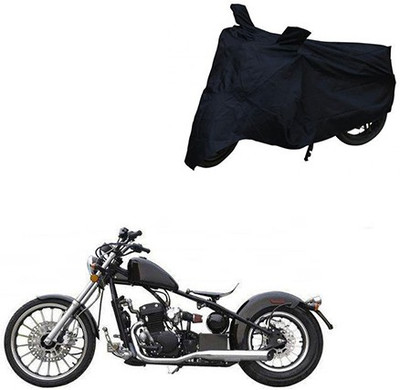 RPSENTTERPR Waterproof Two Wheeler Cover for Harley Davidson(Bobber 350, Black)