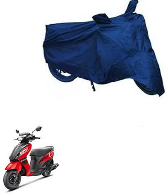 RPSENTTERPR Waterproof Two Wheeler Cover for Suzuki(Let's, Blue)