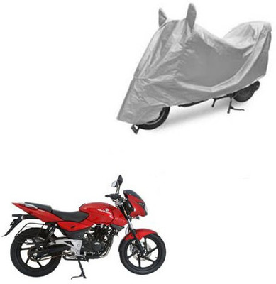 RPSENTTERPR Waterproof Two Wheeler Cover for Bajaj(Pulsar 200 NS DTS-i, Silver)