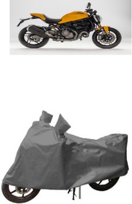 RONISH Two Wheeler Cover for Ducati(Monster 82, Grey)