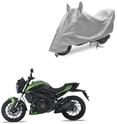 RPSENTTERPR Waterproof Two Wheeler Cover for Bajaj(Dominar, Silver)