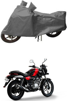 Mdstar Waterproof Two Wheeler Cover for Bajaj(V15, Grey)