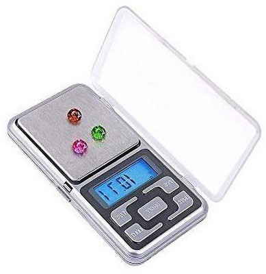 MobFest ® original factory competitive price precise digital pocket mini electronic weigh scale 0.01g Weighing Scale(Silver)