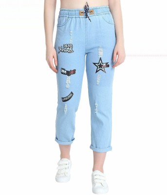 AE Fashion Jogger Fit Women Light Blue Jeans