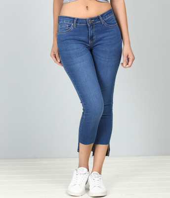 PEOPLE Slim Women Blue Jeans