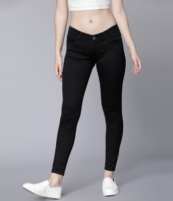 Tokyo Talkies Super Skinny Women Black Jeans