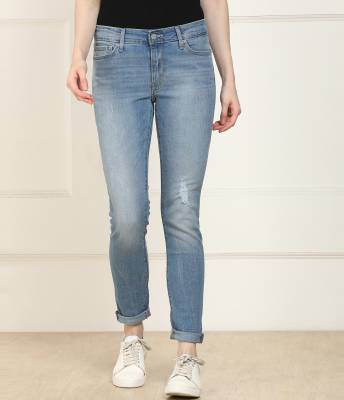 LEVI'S Skinny Women Blue Jeans - Buy Blue LEVI'S Skinny Women Blue Jeans  Online at Best Prices in India 