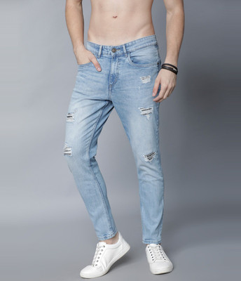 HIGHLANDER Tapered Fit Men Light Blue Jeans