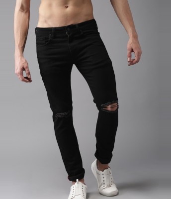 Moda Rapido Skinny Men Black Jeans