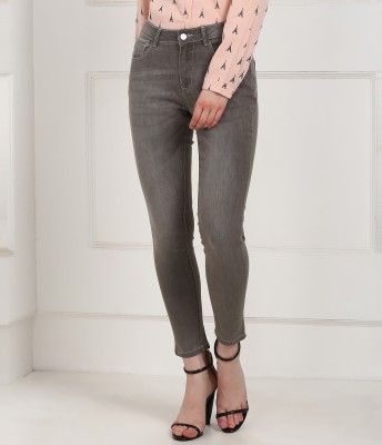 FLYING MACHINE Regular Women Grey Jeans