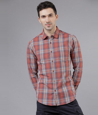 HIGHLANDER Men Checkered Casual Multicolor Shirt