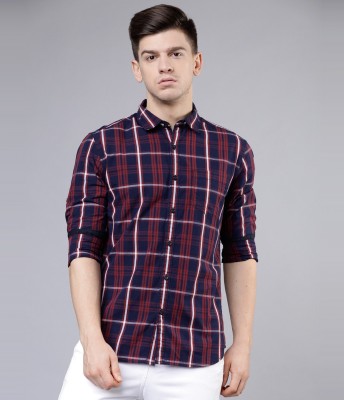 HIGHLANDER Men Checkered Casual Multicolor Shirt