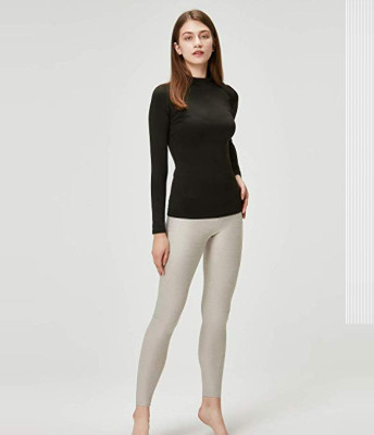 Zexer Solid Women Round Neck Black T-Shirt