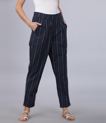Tokyo Talkies Regular Fit Women Multicolor Trousers