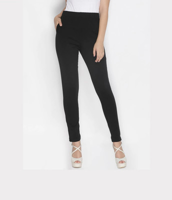 LUX LYRA Regular Fit Women Black Trousers