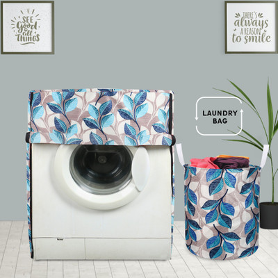 E-Retailer Front Loading Washing Machine  Cover(Width: 58 cm, Blue)