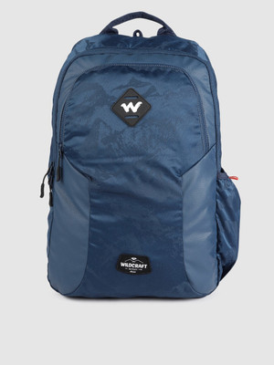 Wildcraft Unisex Solid Backpack 30 L Laptop Backpack(Blue)