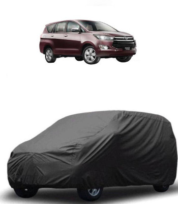 ARNEJA Car Cover For Toyota Innova Crysta (Without Mirror Pockets)(Grey)