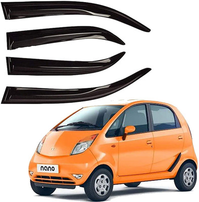 Nandini Tape on Black Window Visor(Black Set of 4)