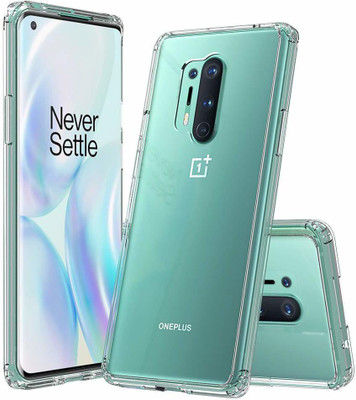Zelfo Back Cover for OnePlus 8 Pro(Transparent, Silicon, Pack of: 1)