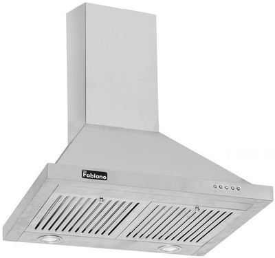 Fabiano Delta-60-BF Wall Mounted Chimney (Silver 1100 CMH)