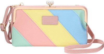 SwooK Party, Casual, Formal, Sports Pink  Clutch
