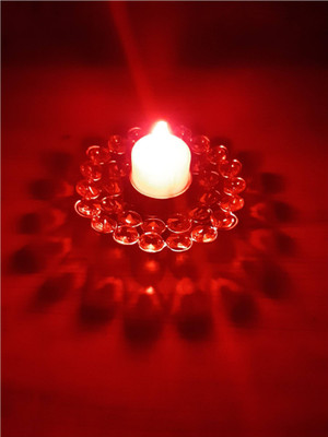 Shilcra Brass Table Diya(Height: 1.18 inch)