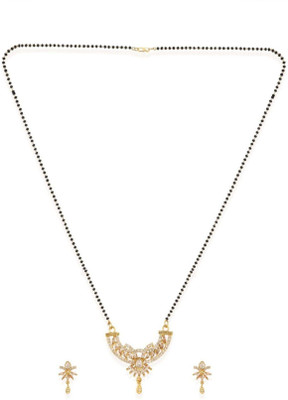 STYYLO FASHION Alloy Gold-plated Gold Jewellery Set(Pack of 1)