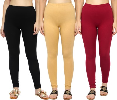 MYO Churidar  Western Wear Legging(Multicolor, Solid)