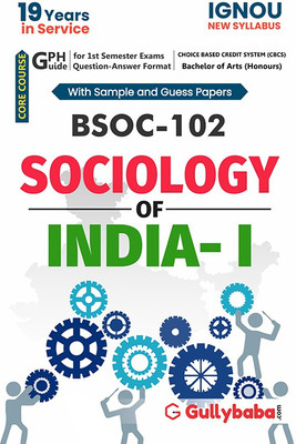 IGNOU BSOC-102 Sociology Of India-I(Paperback, GPH Panel of Experts)