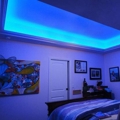 Smuf 200 LEDs 4.97 m Blue Steady Strip Rice Lights(Pack of 2)