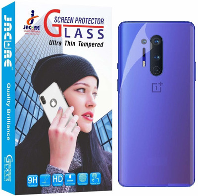 Jacure Back Screen Guard for Oneplus 8 Pro Screen Protector Back Side [Full Coverage] One Plus 8 3D Curved Screen Protective Film Easy Install [Bubble-Free] Oneplus8 Pro Ultra Clear Back Guard(Pack of 1)