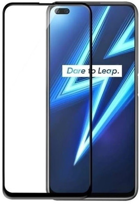 welldesign Edge To Edge Tempered Glass for Realme 6 Pro(Pack of 1)