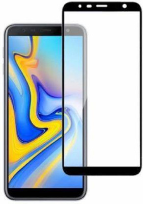 MOBIE ATTIRE Edge To Edge Tempered Glass for SAMSUNG J6 PLUS/ J6 PRIME / J6 CORE(Pack of 1)