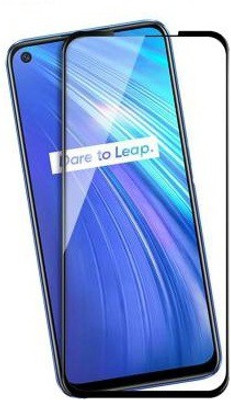 LIKEDESIGN Edge To Edge Tempered Glass for Realme 7i(Pack of 1)