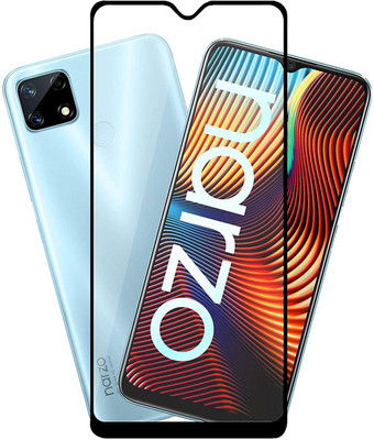 9H Edge To Edge Tempered Glass for Realme Narzo 20(Pack of 1)