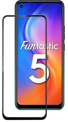 LIKEDESIGN Edge To Edge Tempered Glass for Tecno Spark 5, Tecno Spark 5 Pro(Pack of 1)