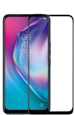 LIKEDESIGN Edge To Edge Tempered Glass for Tecno Camon 15(Pack of 1)