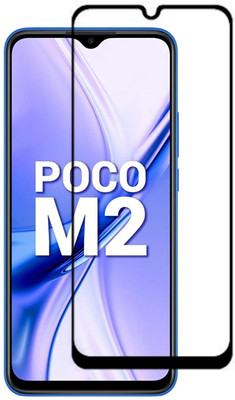 Bai and kaka Tempered Glass Guard for Poco M2(Pack of 1)