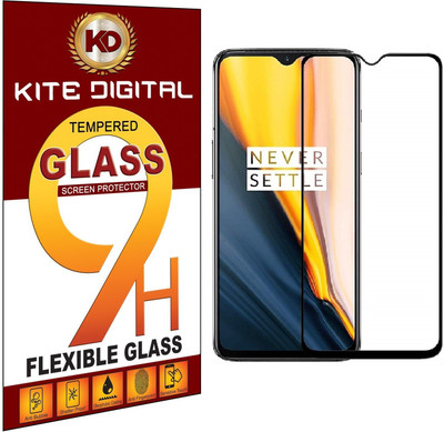 KITE DIGITAL Edge To Edge Tempered Glass for OnePlus 7(Pack of 1)