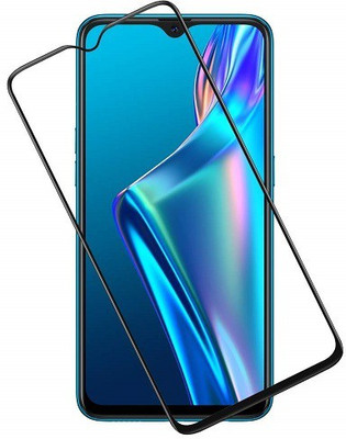 Bodoma Edge To Edge Tempered Glass for Oppo F17(Pack of 1)