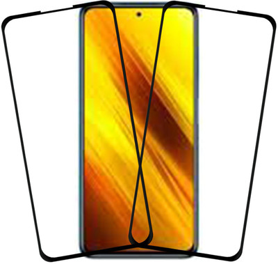 VAlight Edge To Edge Tempered Glass for POCO X3(Pack of 2)
