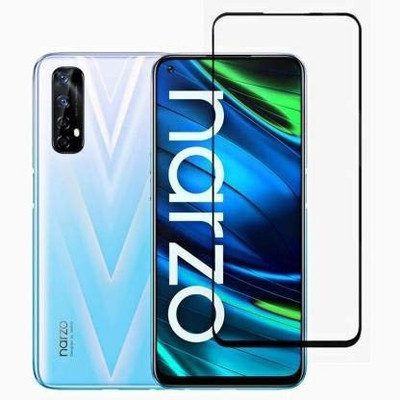 Hyper Edge To Edge Tempered Glass for Realme Narzo 20 Pro(Pack of 1)
