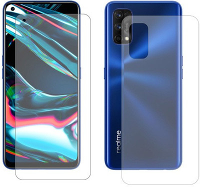 raxxy Front and Back Screen Guard for Realme 7 Pro(Pack of 2)