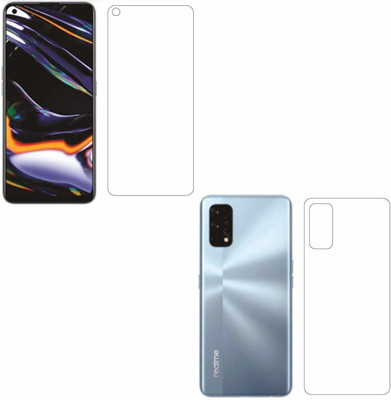 PR SMART Front and Back Tempered Glass for Realme 7(Pack of 2)