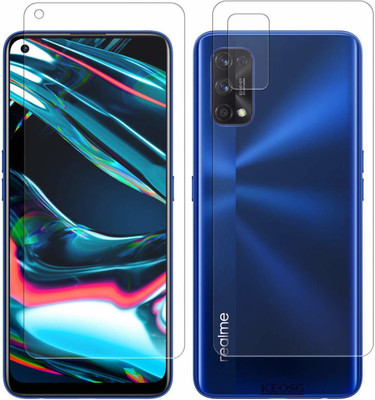 PR SMART Front and Back Tempered Glass for Realme 7 Pro(Pack of 2)