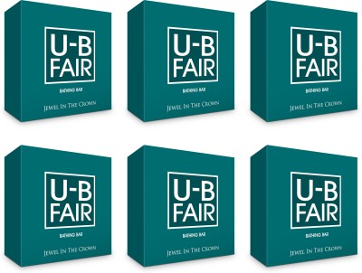 U-B FAIR Bathing Soap (Pack of 6)(6 x 150 g)