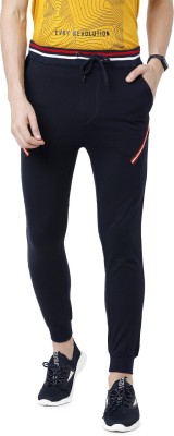 ARDEUR Solid Men Blue Track Pants