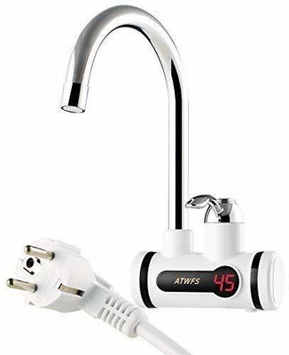JPS 10 L Instant Water Geyser (Instant Water Geyser (Water Heater & Tankless Electric Fast Water Heating Tap Instant Electric Water Heater Faucet Tap, White), Silver, White) JPS 10 L Instant Water Geyser (Instant Water Geyser (Water Heater & Tankless Electric Fast Water Heating Tap Instant Electric Water Heater Faucet Tap, White), Silver, White)